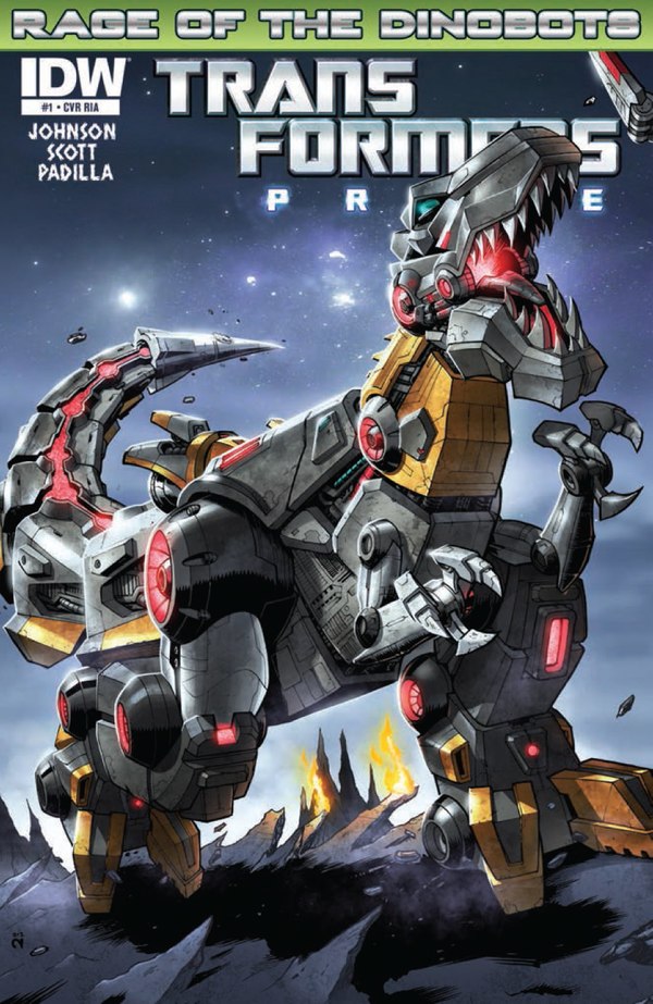 Transformers Prime   Rage Of The Dinobots 1 Comic Book Preview Image  (3 of 10)